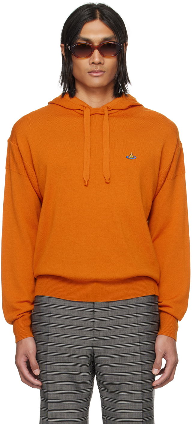 Mikina Vivienne Westwood Virgin Wool Hoodie Oranžová | 3803002N-Y0006-, 0