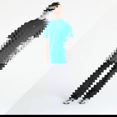 Tričko A-COLD-WALL* Brushstroke T-Shirt Modrá | ACWMTS188 Volt Blue, 3