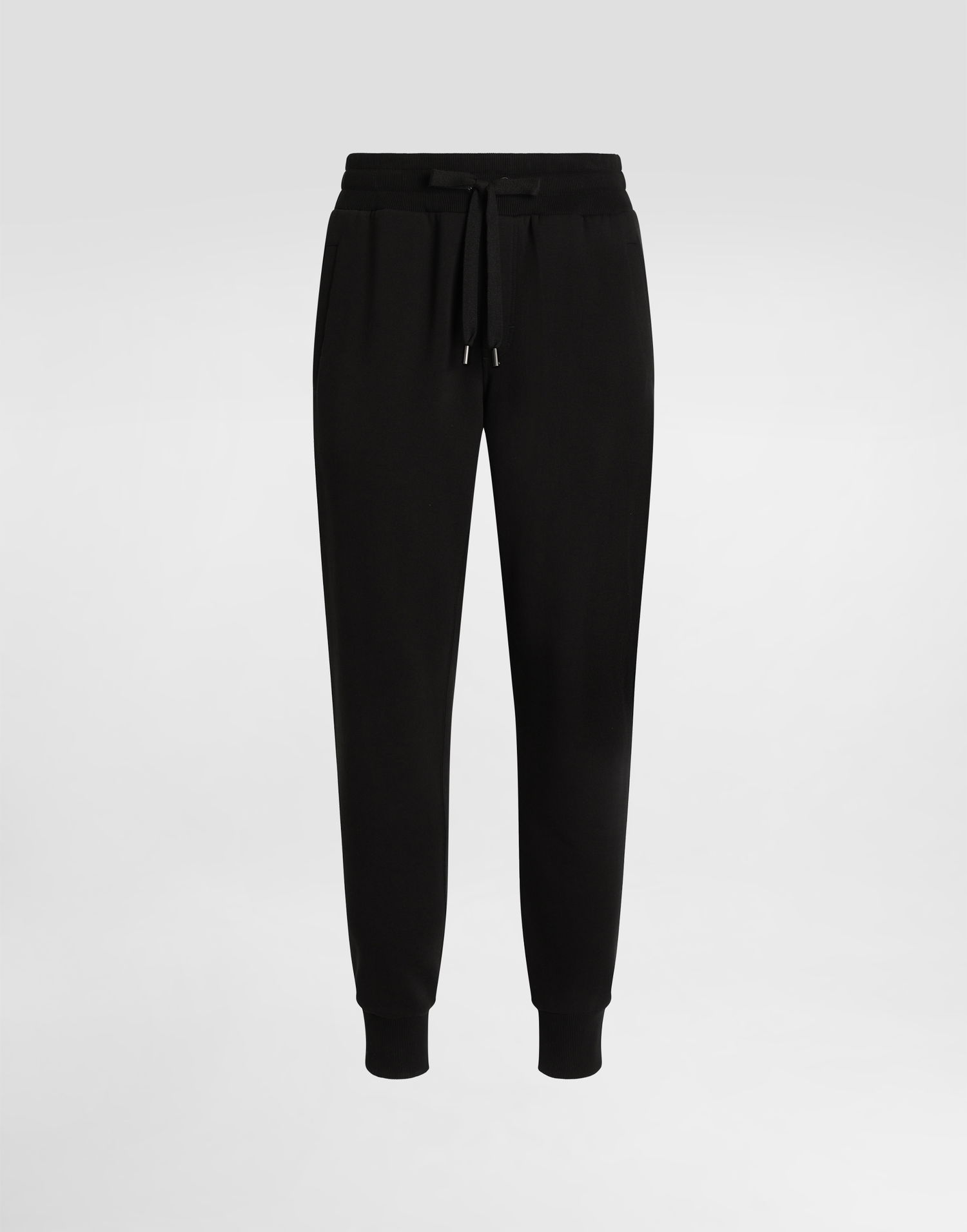 Tepláky Dolce & Gabbana Dolce & Gabbana Stretch Jersey Jogging Pants Čierna | GP07TTG7N7BN0000, 0