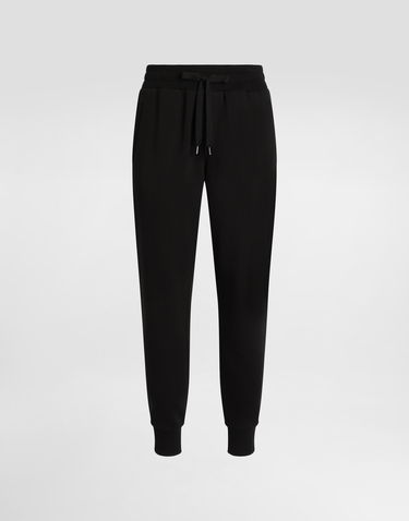Tepláky Dolce & Gabbana Dolce & Gabbana Stretch Jersey Jogging Pants Čierna | GP07TTG7N7BN0000, 0