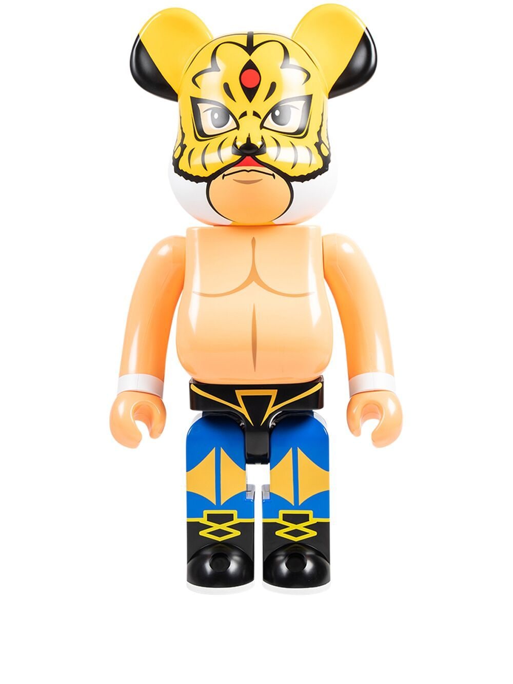 Zberateľské Medicom Toy First Generation "Tiger Mask" Be@rbrick 1000% figure - Yellow Rôznofarebný | MEDI015420141697, 0