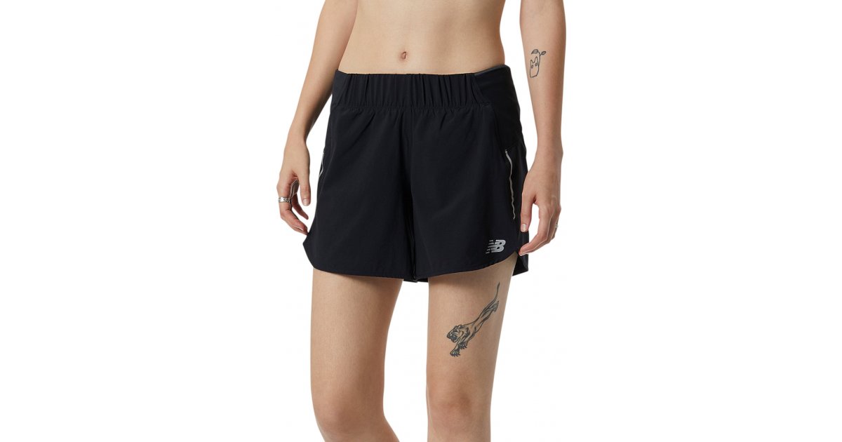 Šortky New Balance Impact Run Shorts Čierna | ws21268-bk, 1