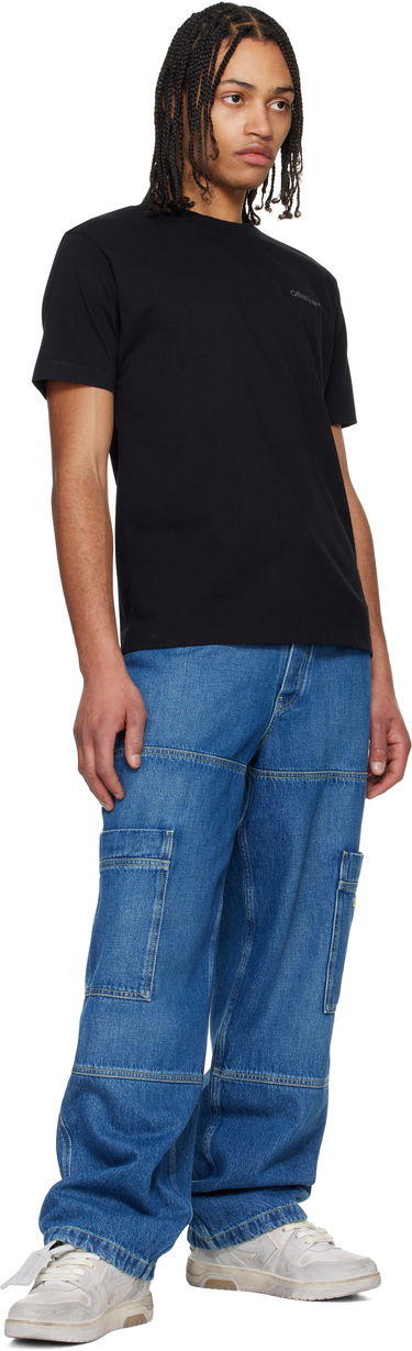 Tričko Off-White Off-White Bookish Slim T-Shirt Čierna | OMAA027C99JER01C1011, 3