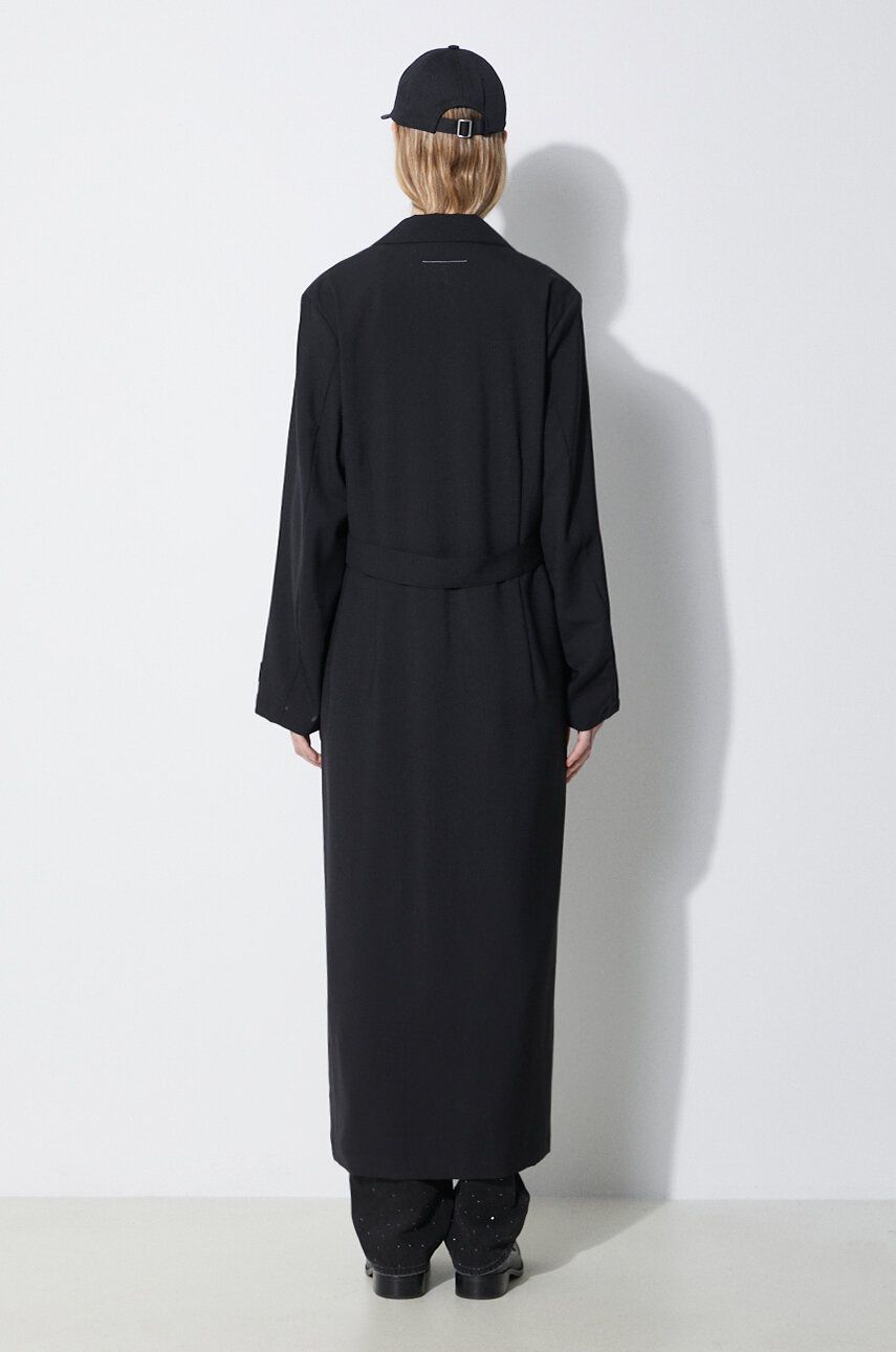 Kabáty Maison Margiela Long Coat Čierna | S62AA0081, 1