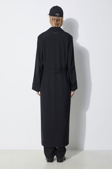 Kabáty Maison Margiela Long Coat Čierna | S62AA0081, 1