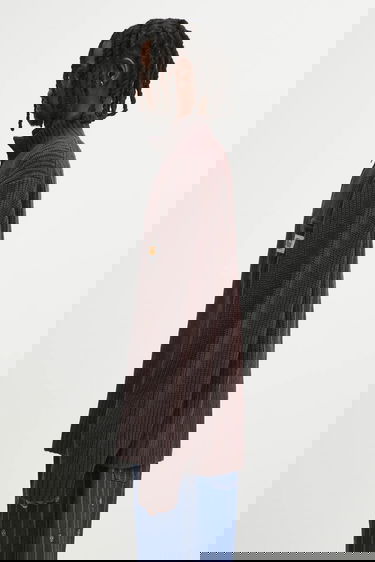 Sveter Carhartt WIP Detroit Half Zip Sweater Vínová | I035398.33HXX, 1