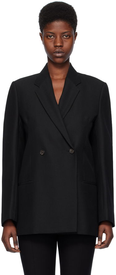 Bunda TOTEME TOTEME Double-Breasted Blazer Čierna | 233-3002-246, 0