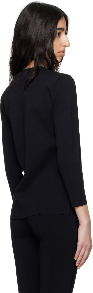 Sveter TOTEME TOTEME Compact Knit Top Čierna | 252-WRT0501-YA0187, 2