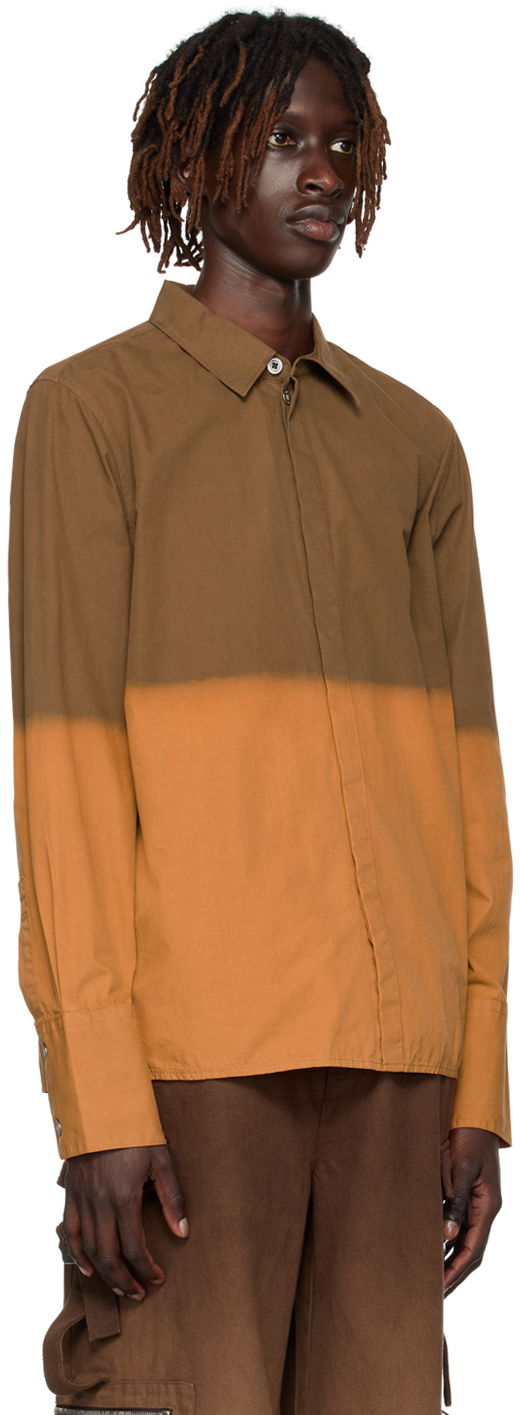 Košeľa Dion Lee Sunfade Long Sleeve Shirt Oranžová | C5030R23, 1