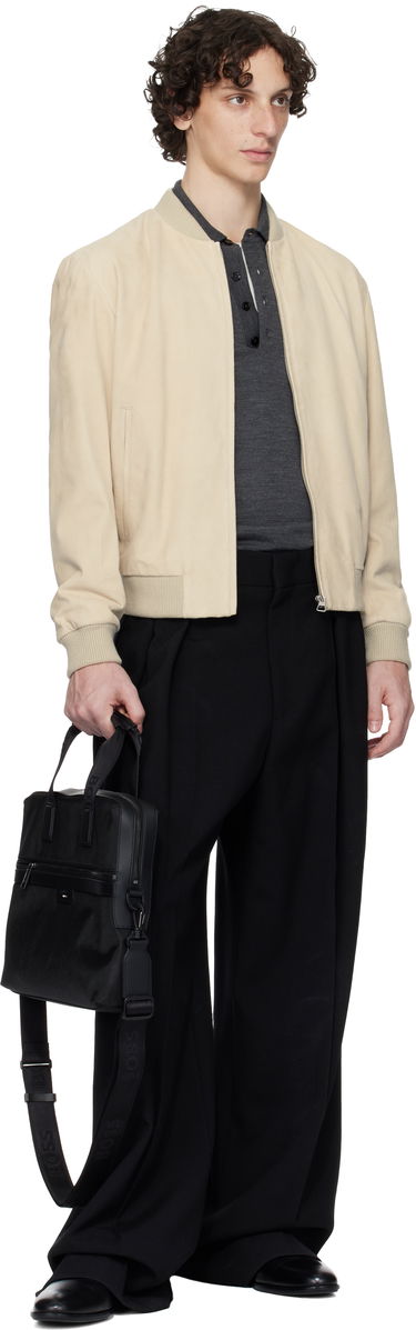 Kufor BOSS Recycled Nylon Briefcase Čierna | 50536181, 3