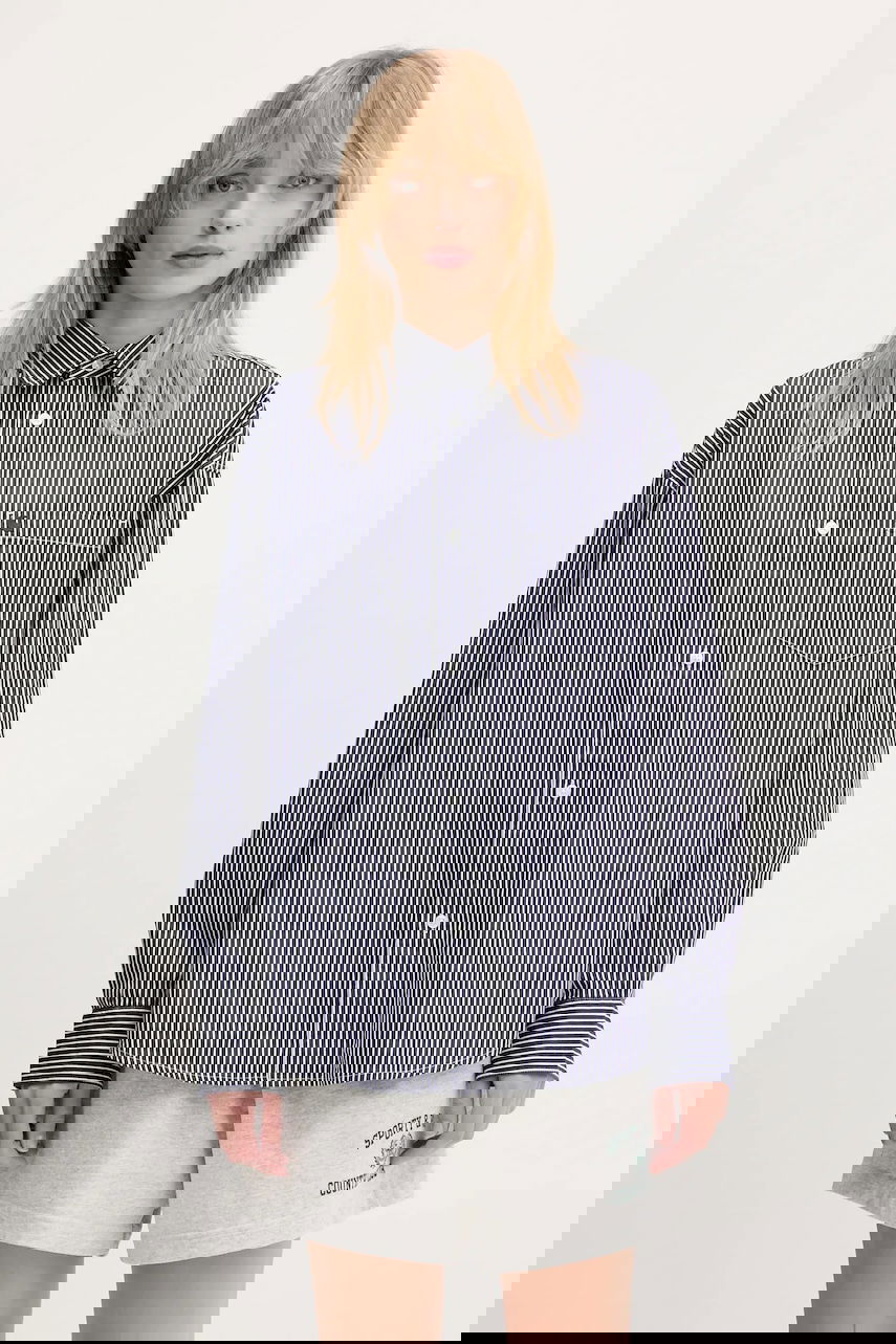 Košeľa Carhartt WIP Arvin L/S Shirt Relaxed Fit Striped Classic Collar Navy | I034560.2XXXX, 0