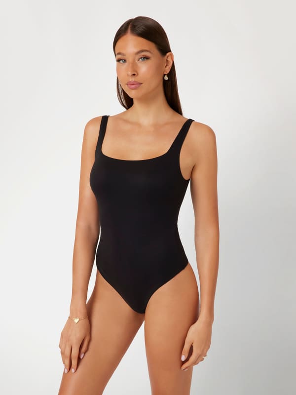 Body GUESS Eveline Jersey Body Čierna | O4BM16KCDE0, 0