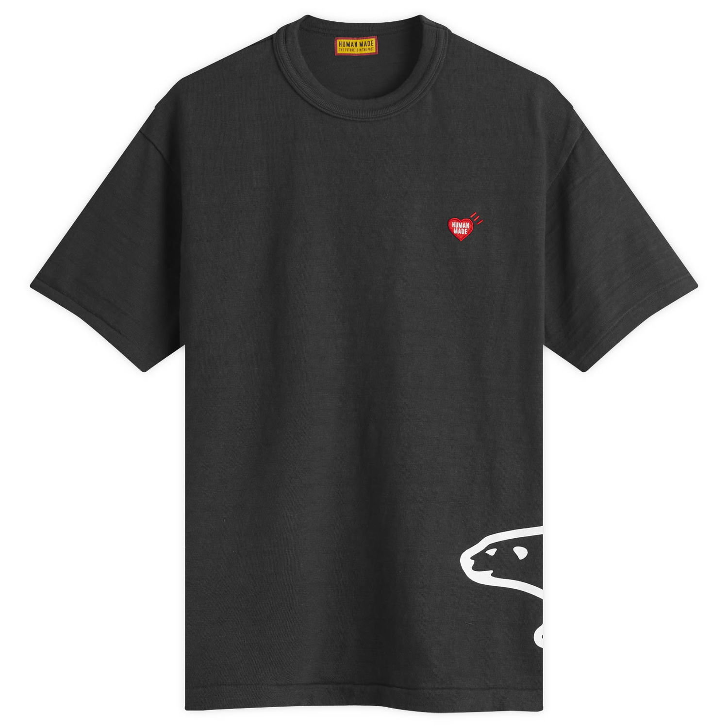Tričko Human Made Side Polar Bear Graphic Tee, Size Large Čierna | HM29TE004-BLK, 0