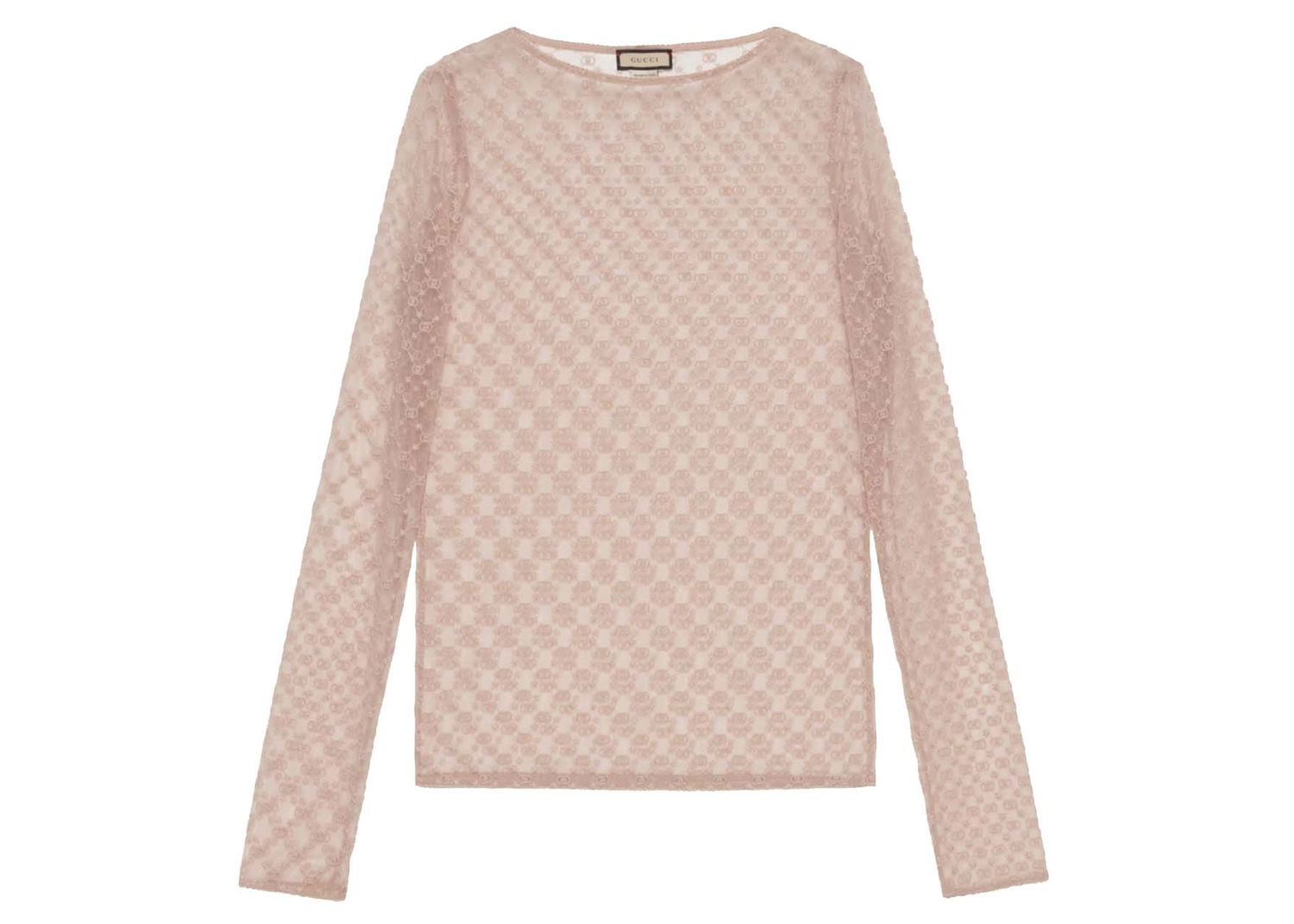 Tričko Gucci GG Star Tulle Top Beige Béžová | ‎692508 XUAEB 5101, 0