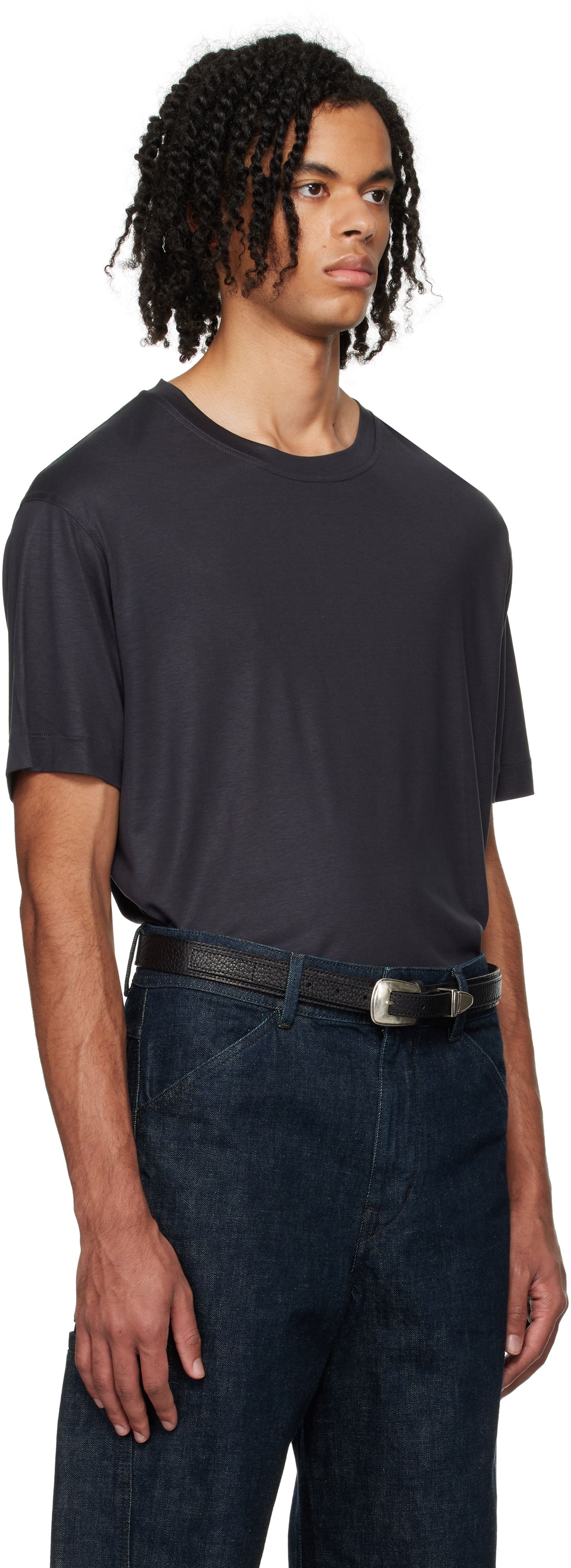 Tričko LEMAIRE Lemaire Short Sleeve T-Shirt Šedá | TO1295 LJ1026, 1