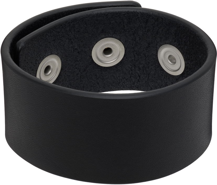 Náramok Rick Owens Rick Owens Anthem Cuff Bracelet Čierna | RA02E0701 LGE