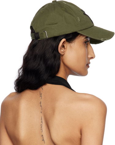 Šiltovka MISBHV MISBHV Military Star Distressed Baseball Cap Zelené | 250A506, 2