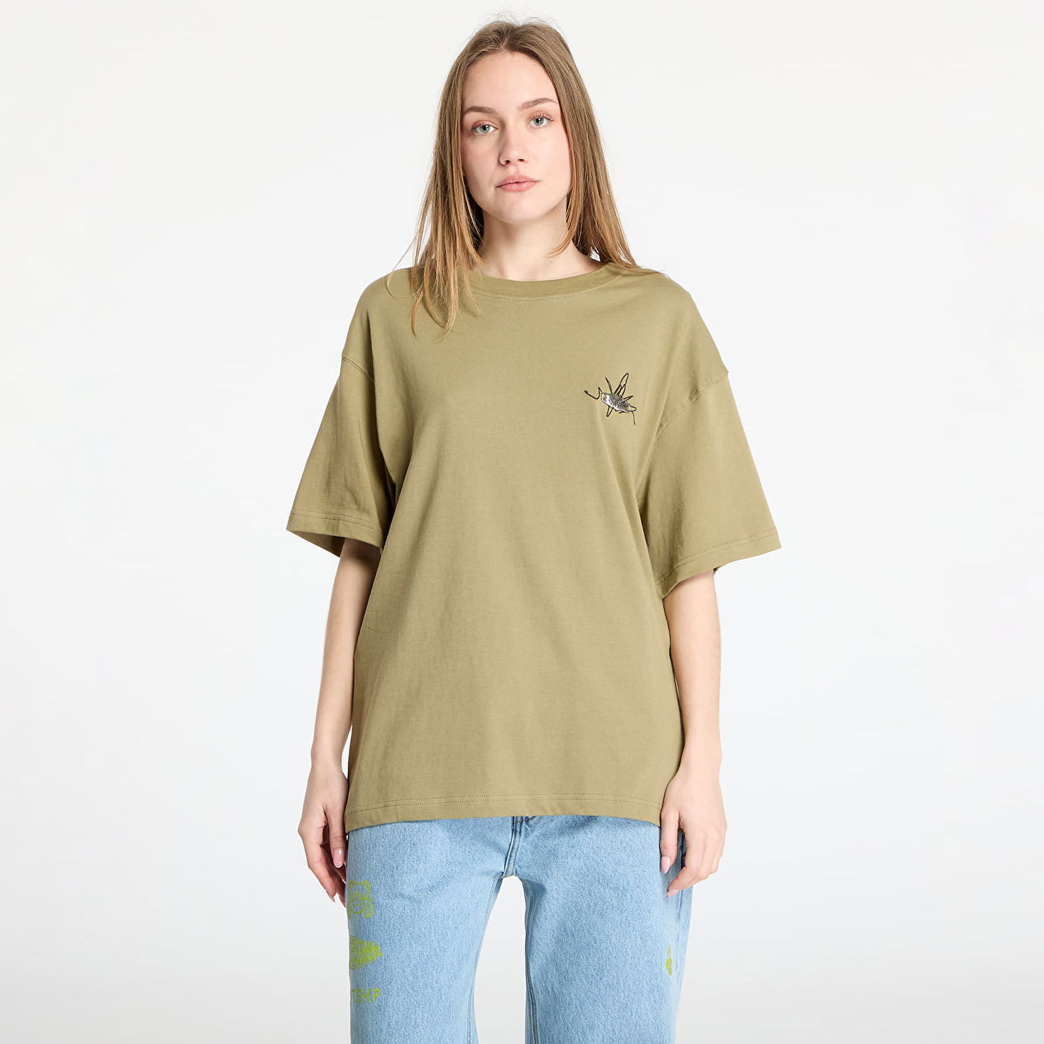 Tričko Footshop FTSHP Graphic Print T-Shirt Zelené | FTSHP_446, 1