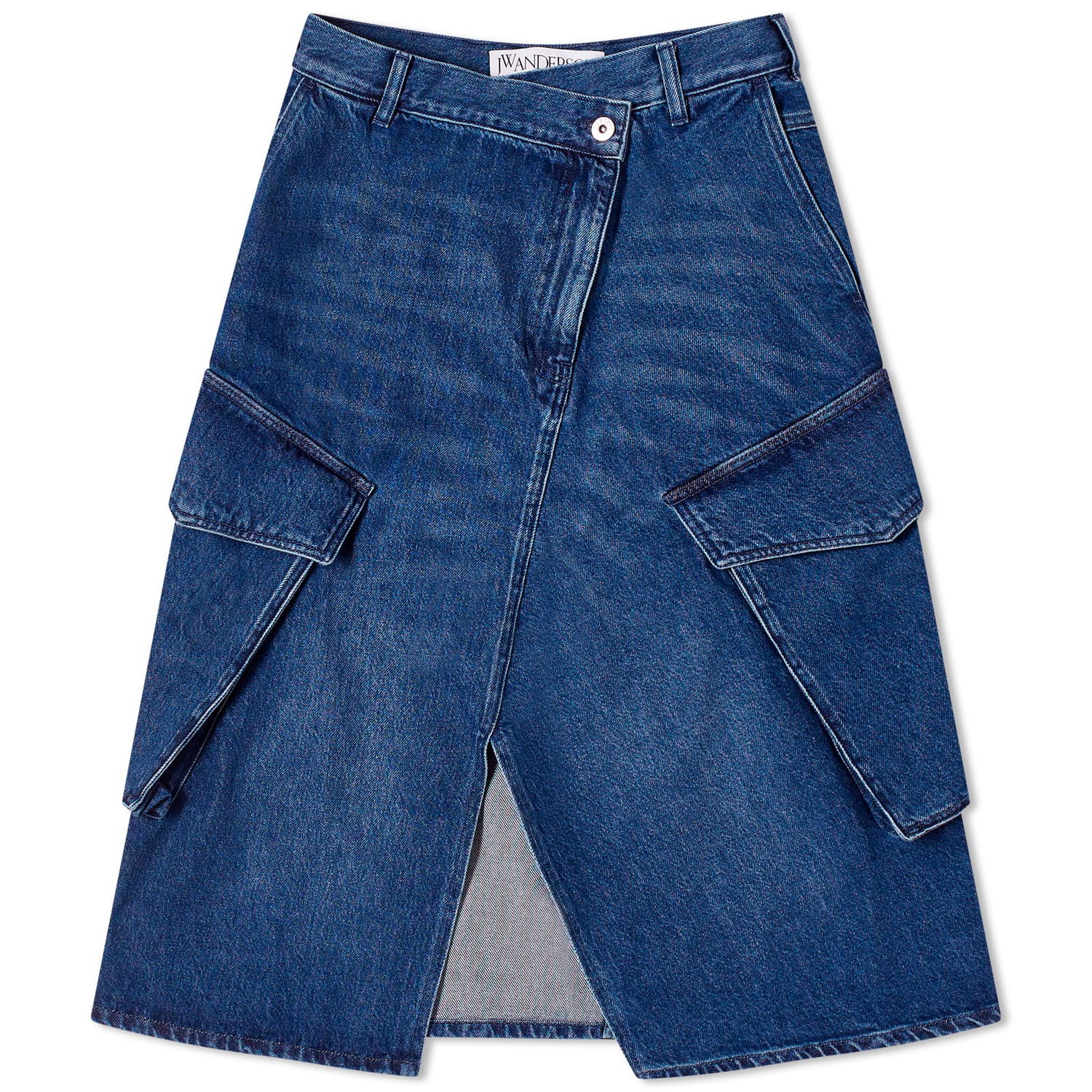 Sukňa JW Anderson Cargo Pocket Midi Skirt Modrá | DK0021-PG1560-800, 0