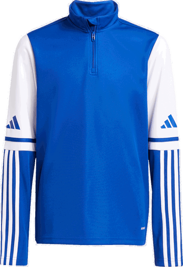 Mikina adidas Originals adidas SQ25 TR TOP Long Sleeve Quarter-Zip Training Shirt Modrá | jd3027, 0