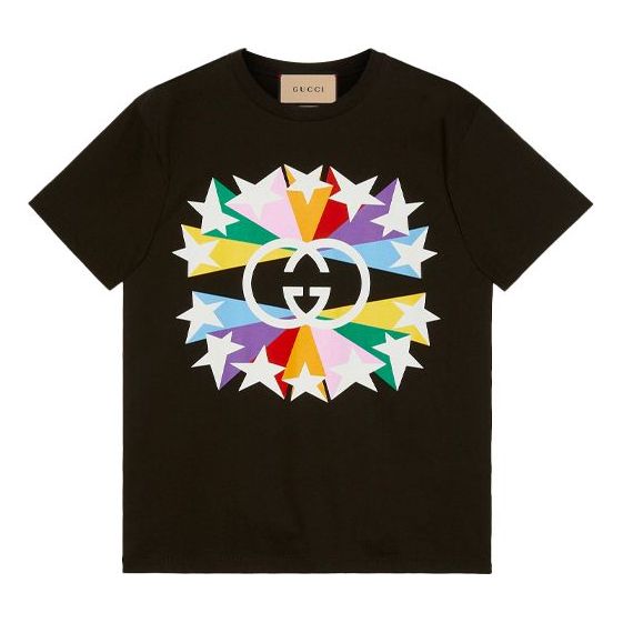 Tričko Gucci Gucci Double G Short Sleeve T-Shirt Čierna | 548334-XJDNH-1082