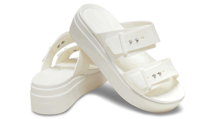 Tenisky a topánky Crocs Brooklyn Buckle Sandals Biela | 207431-0WV, 1
