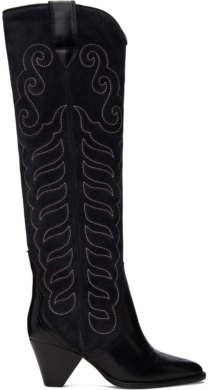 Oblečenie ISABEL MARANT Isabel Marant Black Leila Boots Čierna | 23ABT0017FA-A3A58S, 0