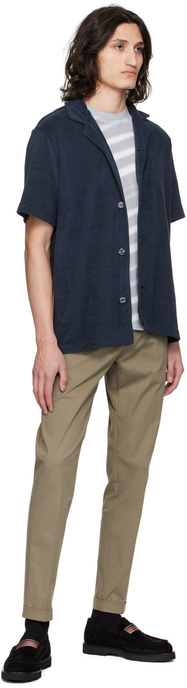 Košeľa Paul Smith Paul Smith Artist Stripe Resort Shirt Navy | M1A-594-MU477-48, 3