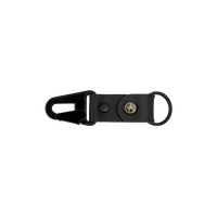 Leather Keychain with Carabiner
