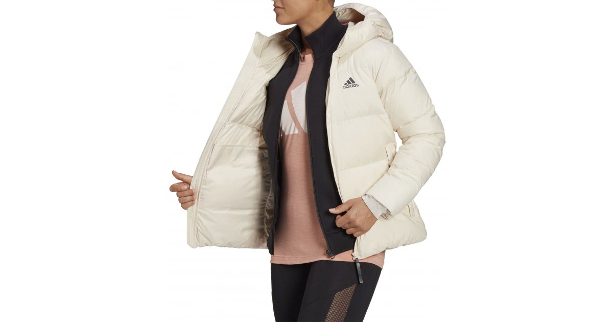 Prešívaná bunda adidas Originals D11 Big Baffle Down Béžová | h14171, 1
