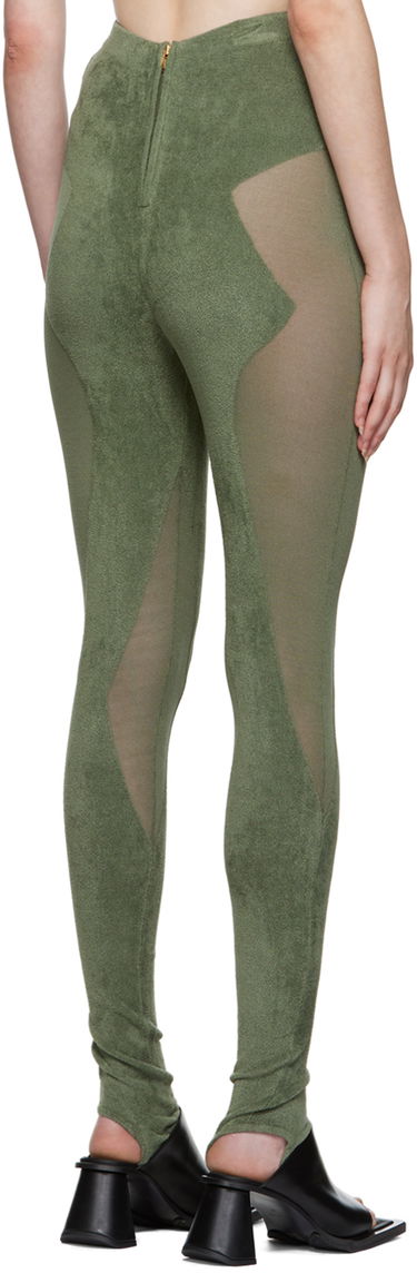 Legíny Dion Lee Chenille Leggings Zelené | C7128P22, 2