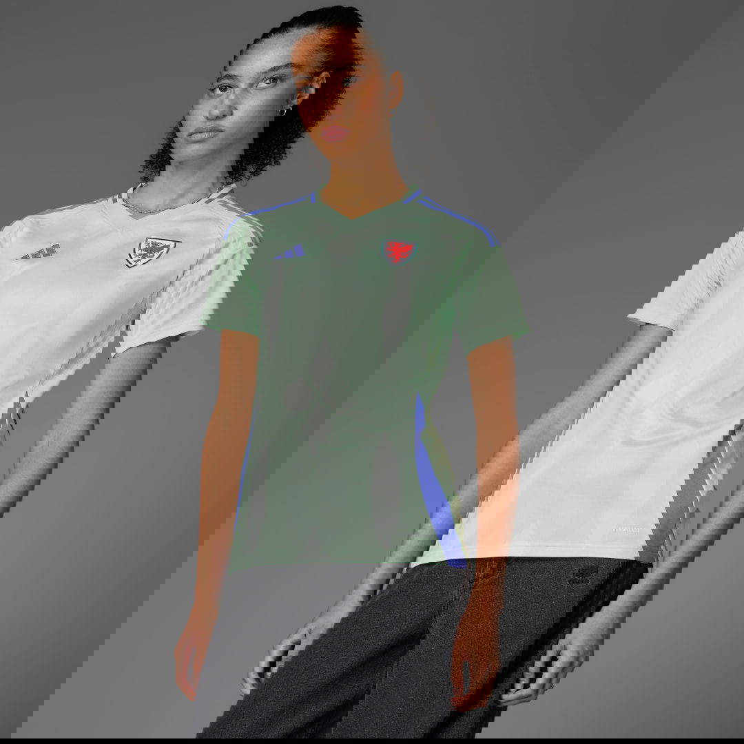 Dres adidas Performance Wales Women's Team Away Jersey Zelené | JD7452, 0