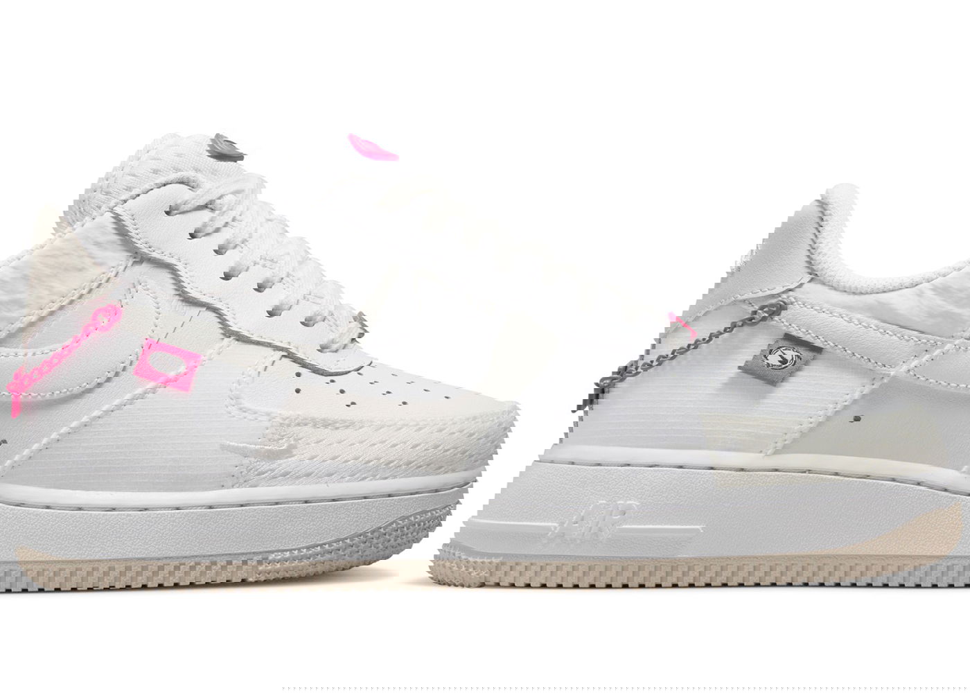Tenisky a topánky Nike Air Force 1 Low '07 LX Pink Bling W Biela | DX6061-111, 0