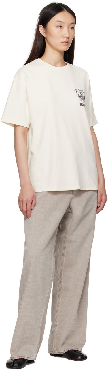 Tričko Rhude Rhude 'St. Rhude' Seal Graphic T-Shirt Biela | RHPF25TT01012, 3