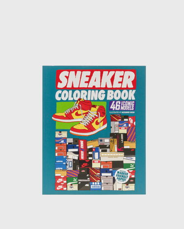 Kniha a časopis gestalten Coloring Book by Alexander Rosso Rôznofarebný | SneakerColoring, 1