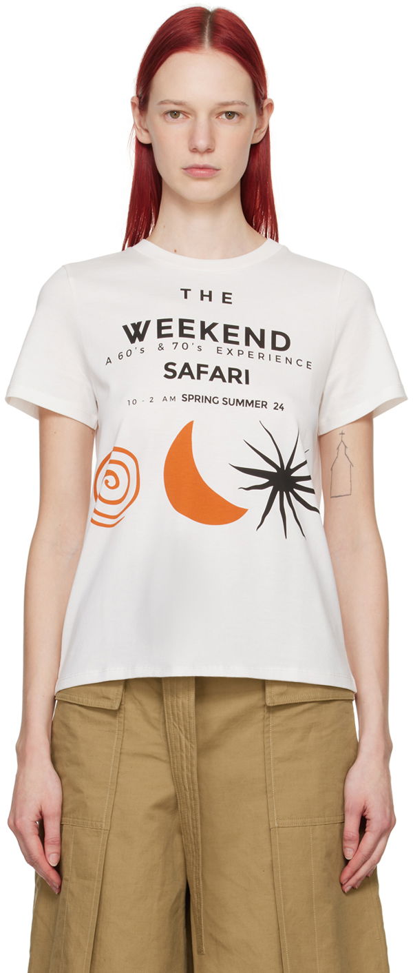 Weekend Max Mara Safari Graphic T-Shirt