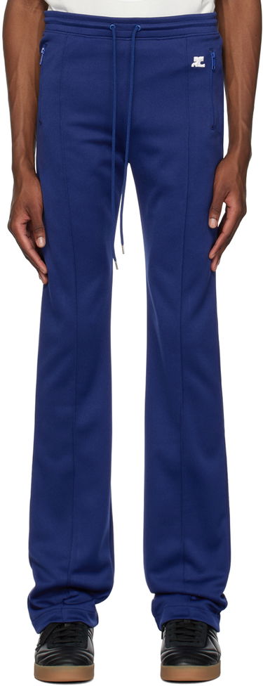 Tepláky Courrèges Courrèges Interlock Track Pants Modrá | 123JPA079JS0002, 0