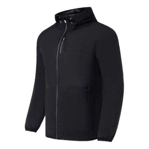 Vetrovka Li-Ning Training Windbreaker Čierna | AFDS349-1