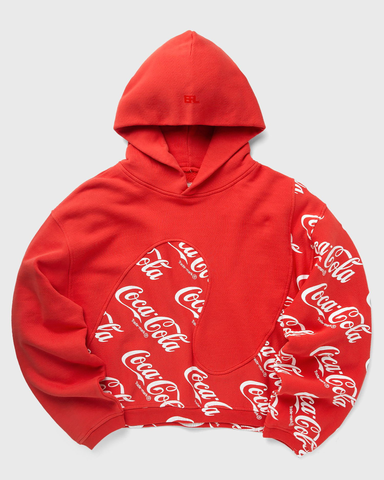 Mikina ERL Swirl Logo Hoodie Červená | ERL08T024, 0