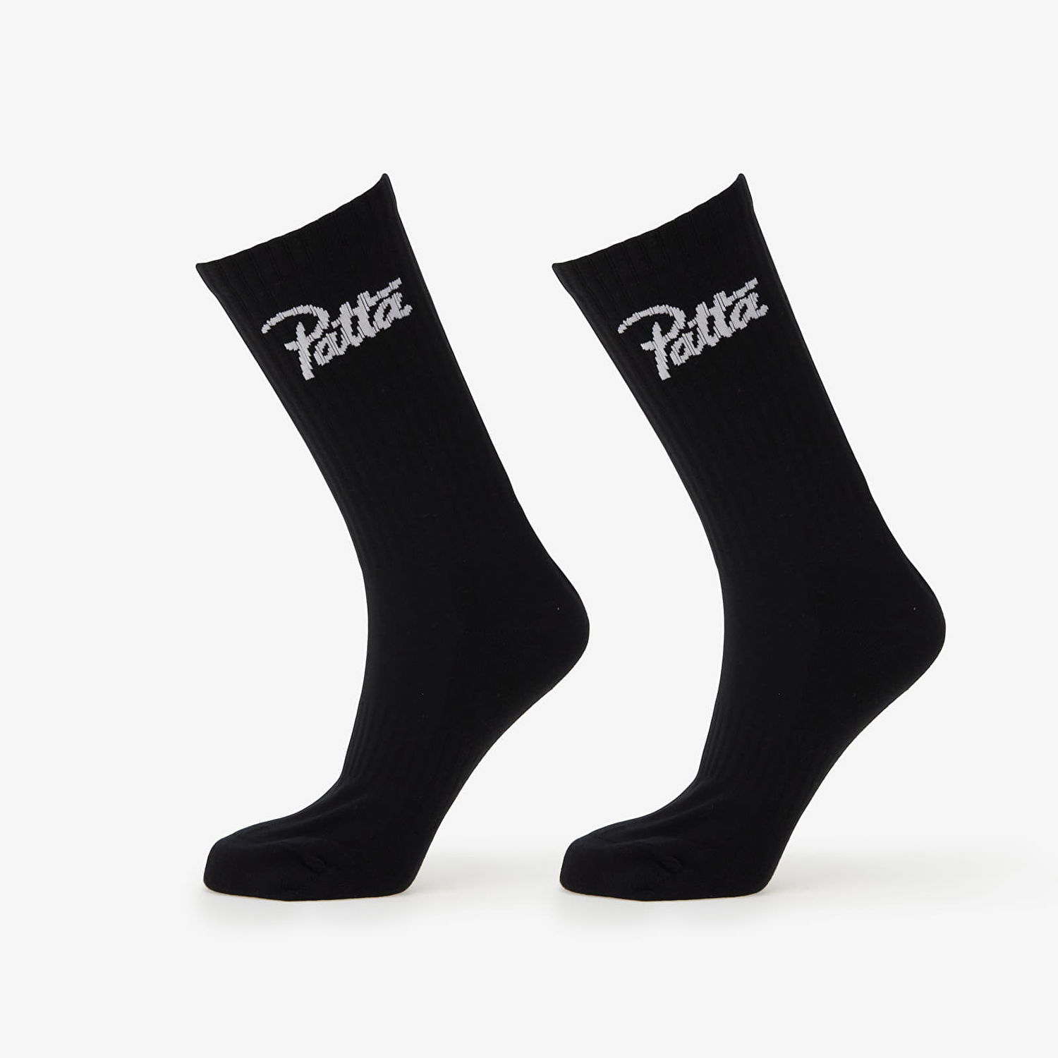 Ponožky Patta Script Logo Sport Socks 2-Pack Čierna | POC-BS24-2020-396-0251-001, 0
