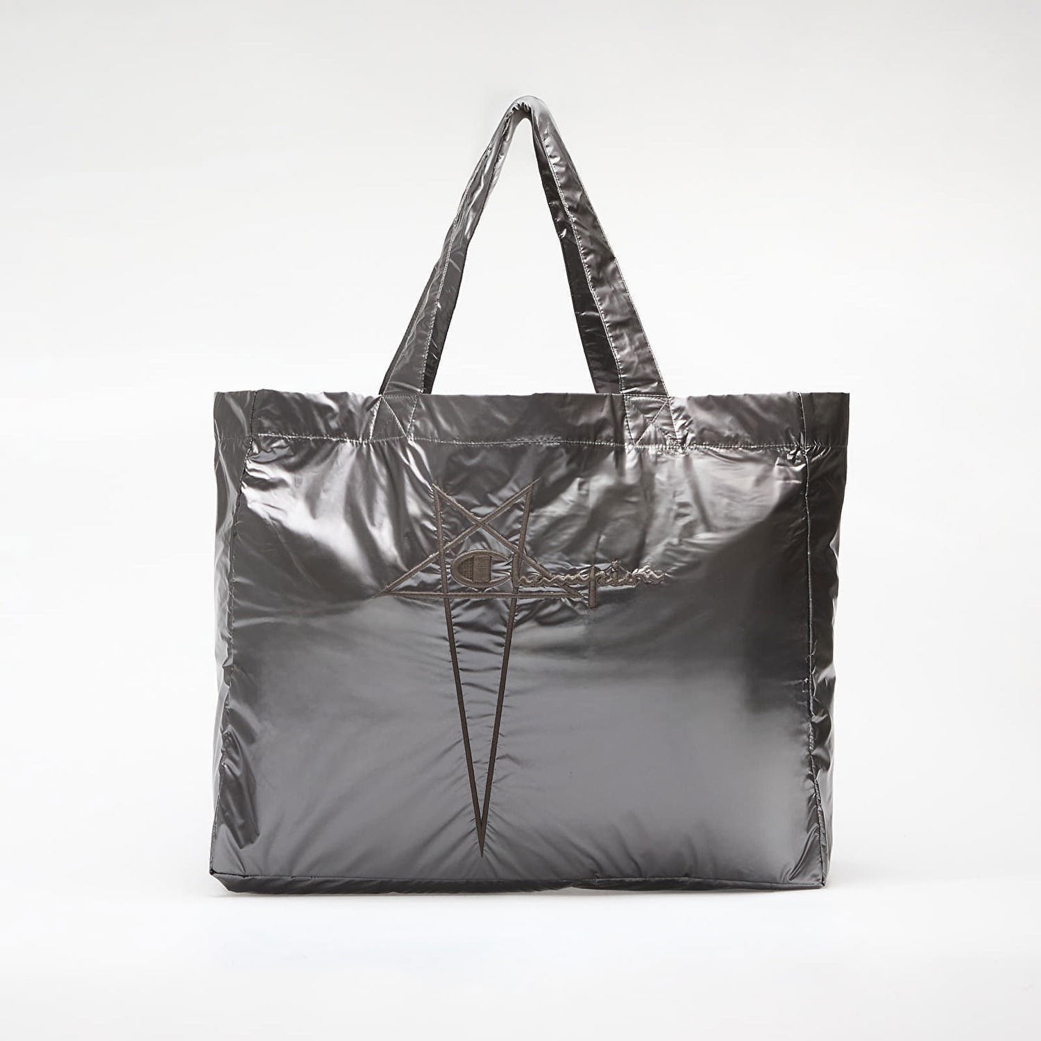 Tote bag Rick Owens Champion x Tote Silver Universal Metalická | CM01D5790 CHNYS 18, 0