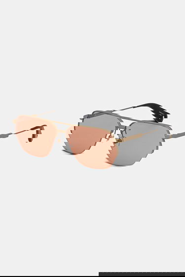 Slnečné okuliare Jacquemus Jacquemus Aviador Sunglasses Hnedá | JAC67C5SUN, 0