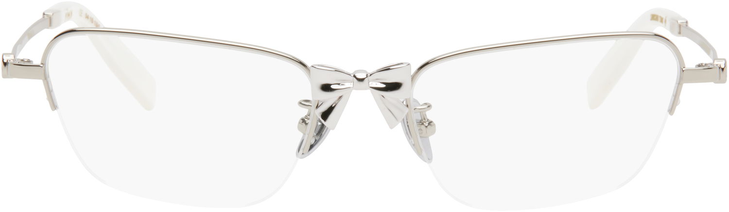 Slnečné okuliare SHUSHU/TONG YVMIN Edition Metal Bowknot Glasses Metalická | 25692SLV00NN, 0
