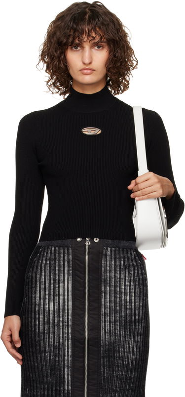 Sveter Diesel Fitted Cutout Detail Sweater Čierna | A14187 0DLAX, 0