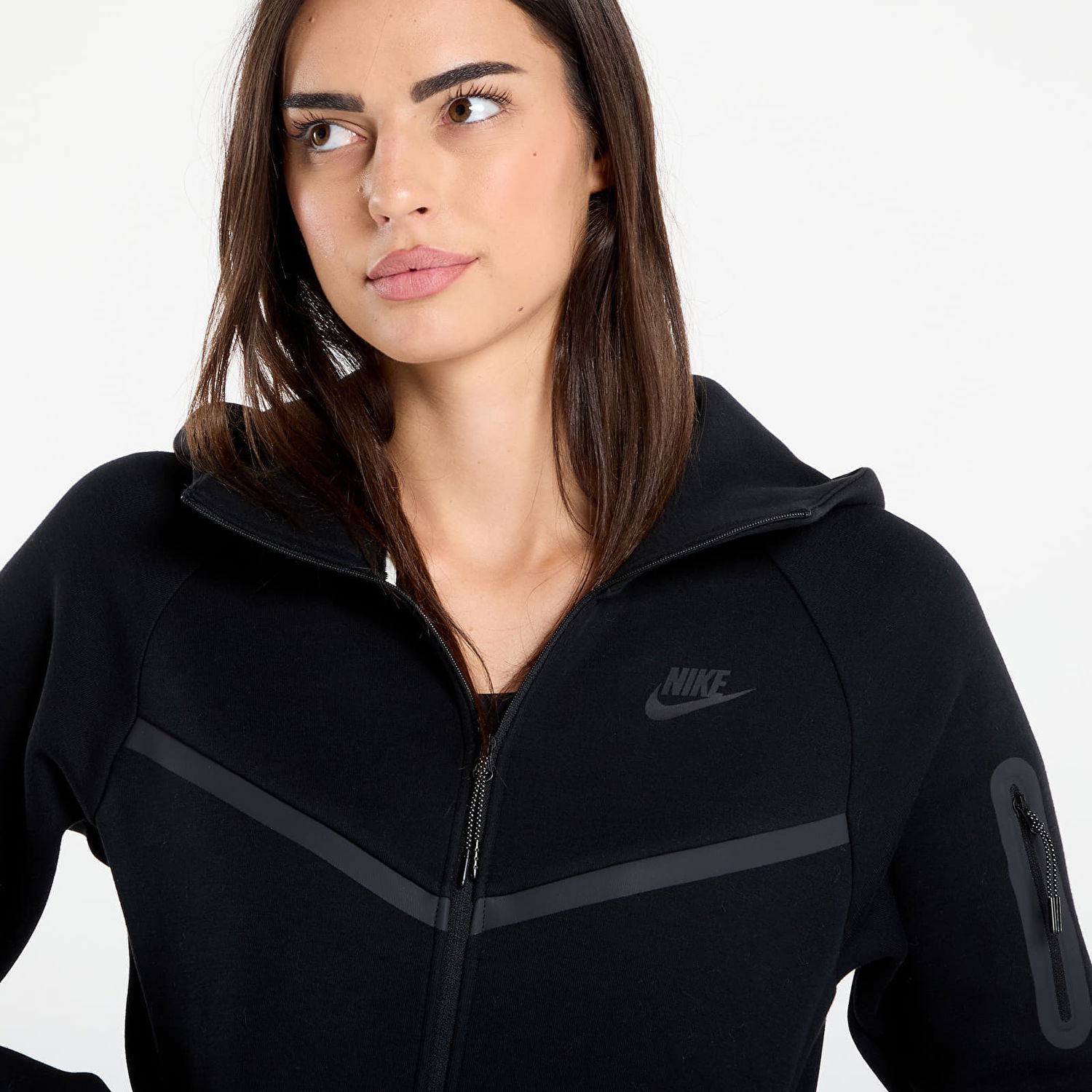 Mikina Nike Tech Fleece Full-Zip Hoodie Čierna | HV6747-010, 1