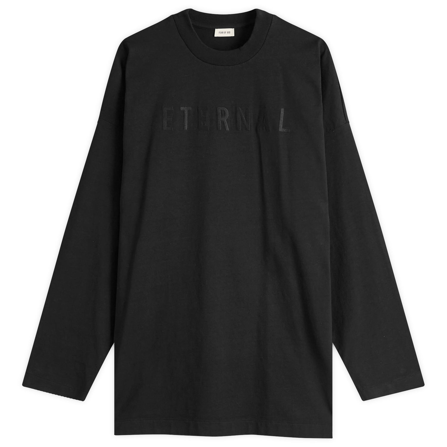 Sveter Fear of God Eternal Long Sleeve T-Shirt, Size Large Čierna | FGE250-5111HWJ-001, 1