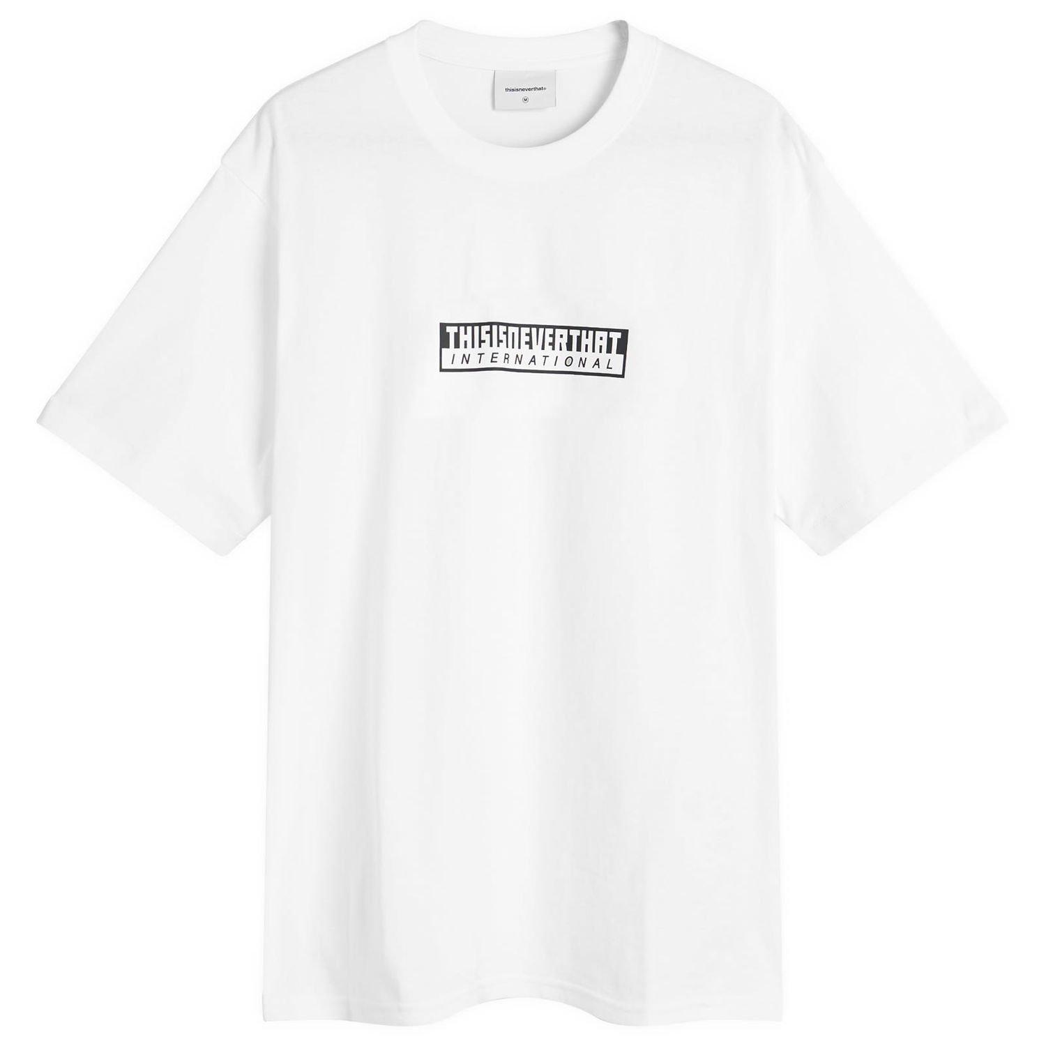 Tričko thisisneverthat Tnt International T-Shirt, Size Large Biela | TN251TTSST11-WHT, 1