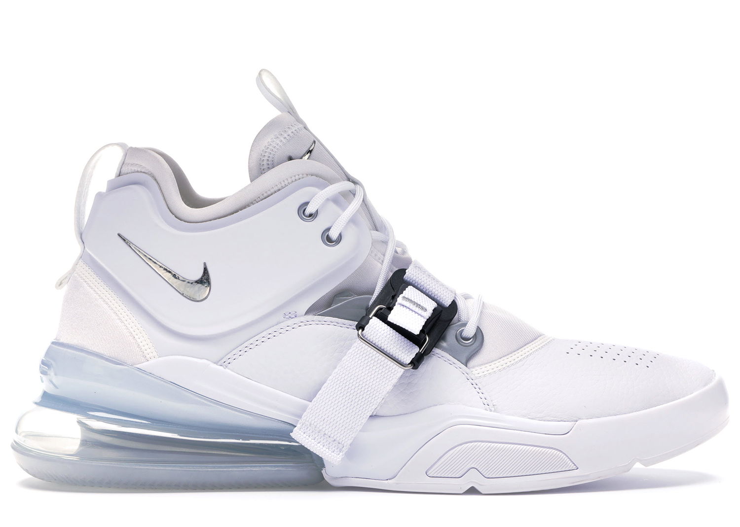 Tenisky a topánky Nike Air Force 270 White Metallic Silver Biela | AH6772-100, 0