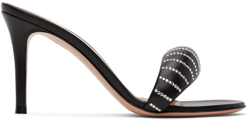 Gianvito Rossi Bijoux Crystal Heeled Sandals