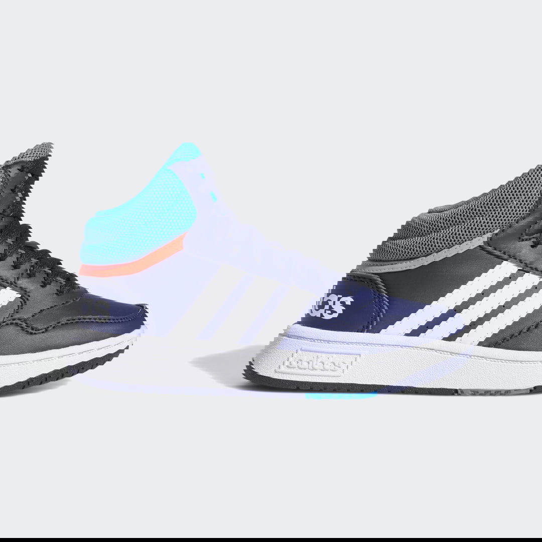 Tenisky a topánky adidas Performance Hoops Mid Navy | GW0400, 0